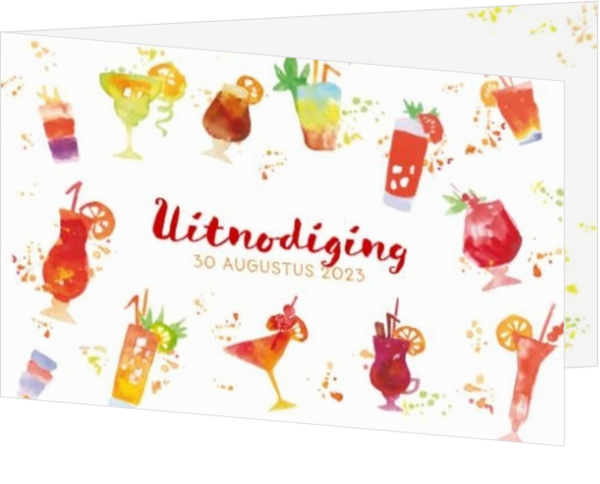 Uitnodiging - Cocktailparty!