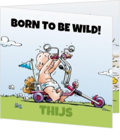 Stoer - kaart Born to be wild! 118038