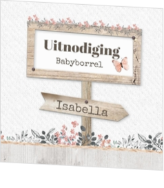 Babyborrel - kaart Wegwijzer 11700710