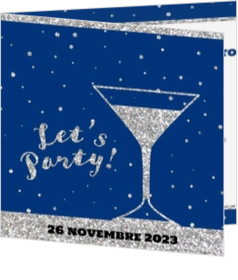 Contemporain - carte Invitation - Let's party! 186038FR