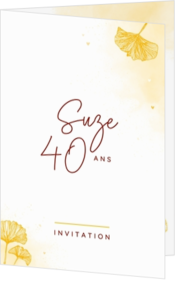 Invitations - carte 215010-00F