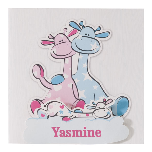 Yasmine - Baby girafje slaapt